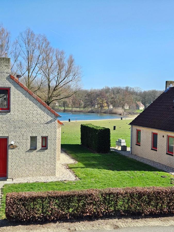 7 Person House With Garden, Firepit, Swimming Lake, Hammock, Child Friendly, In- And Outside Playground, Slide, And Great Coffee Ewijk Exterior foto